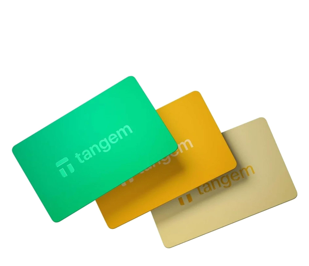 Tangem Wallet - 3-card set (Sun drop) TG-SPRING2 - 1371315 - zdjęcie